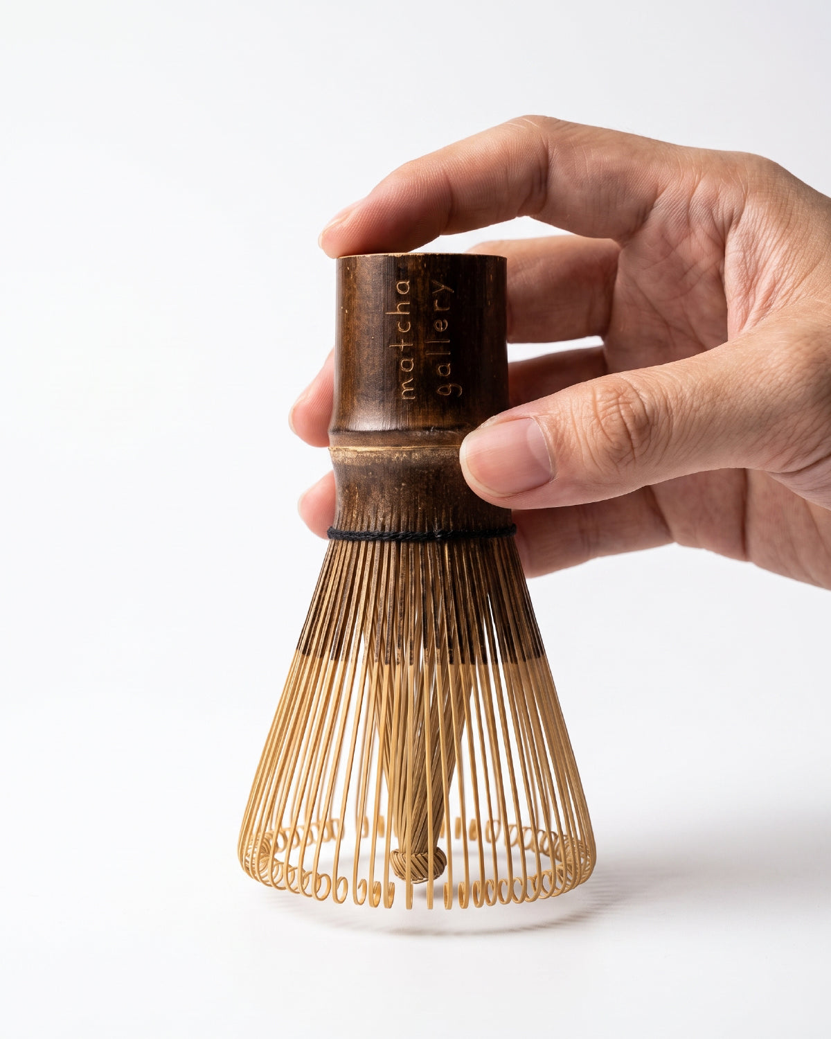 kurotake matcha whisk - purple bamboo whisk | matcha gallery