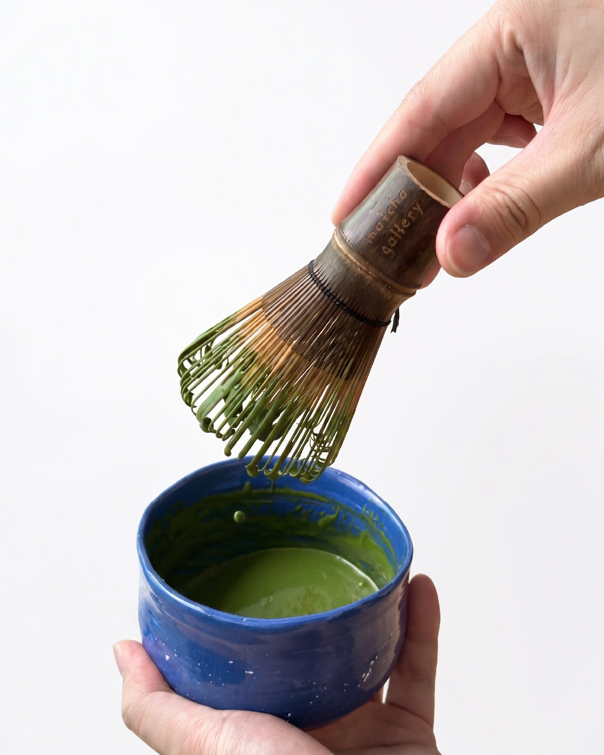 kurotake matcha whisk - purple bamboo whisk | matcha gallery